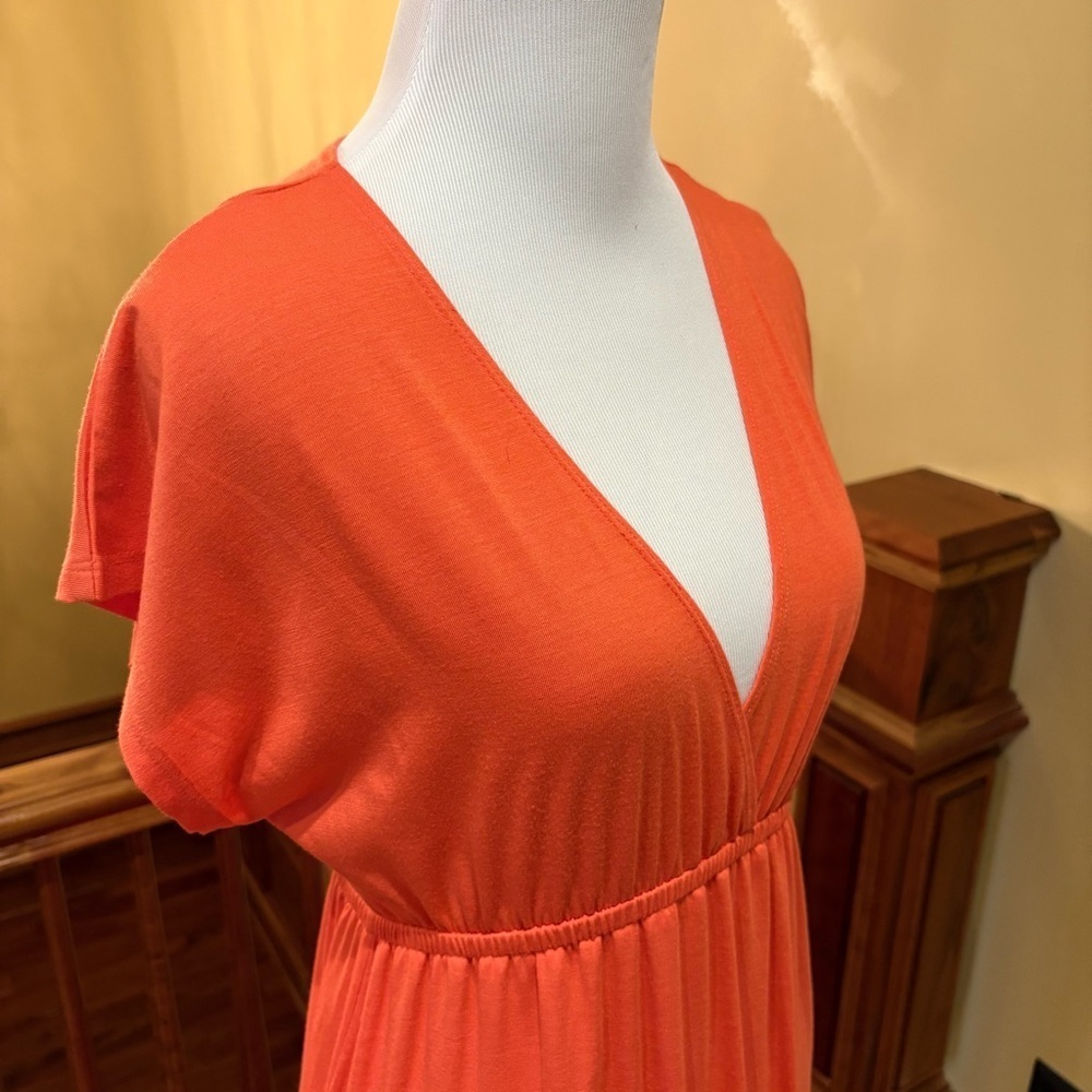 Beachgirl Coastal Coral Maxi Dress Wmn’s XS - Picture 3 of 8